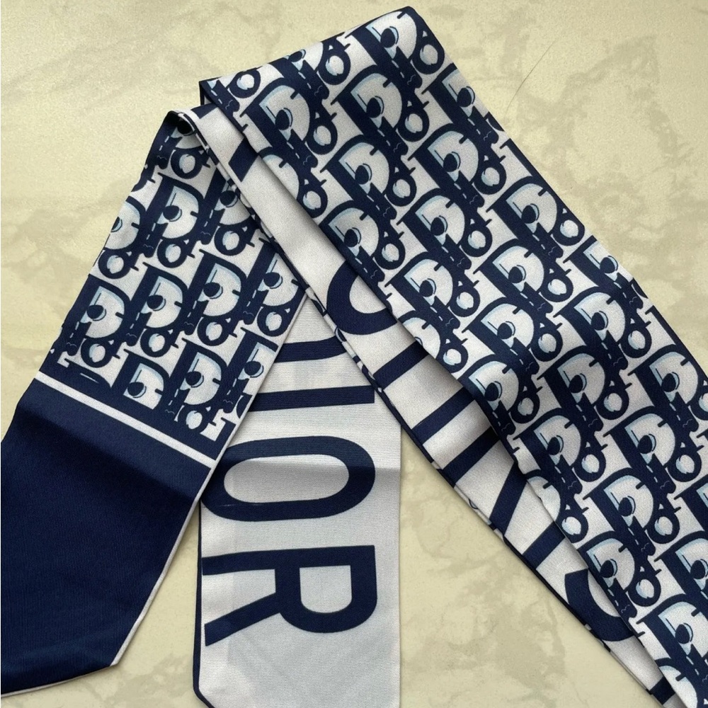 Dior neck tie/ bag tie